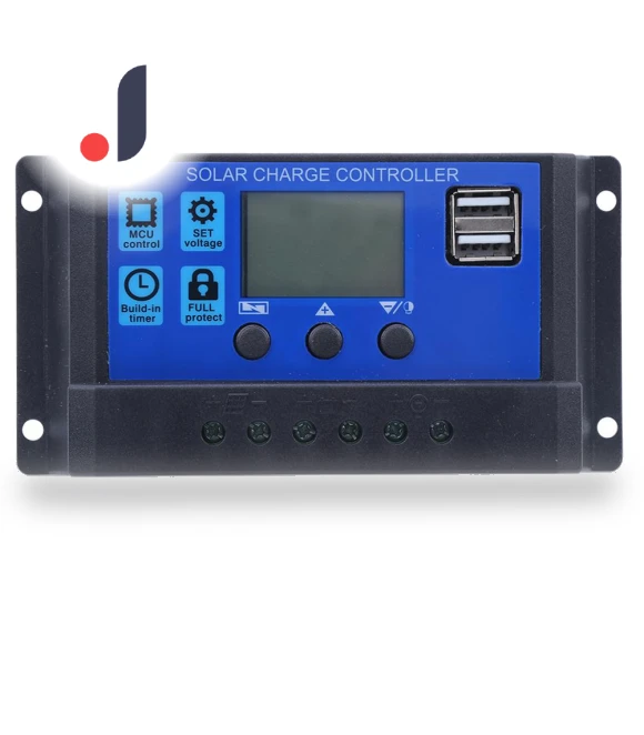 Solar Panel Controller with LCD Display — Power Management, Vestidos