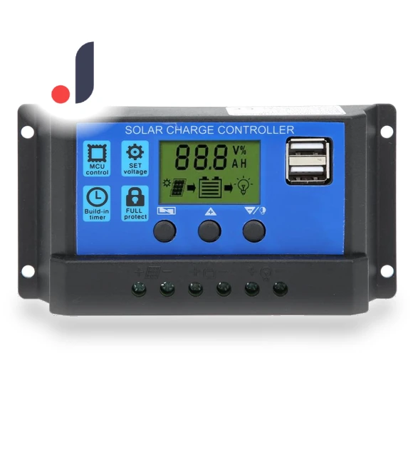 Solar Panel Controller with LCD Display — Power Management, Vestidos
