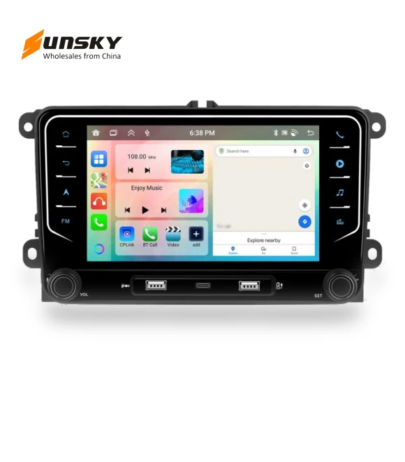 7-inch Wireless CarPlay Car Player — Stereo Receivers, Volkswagen