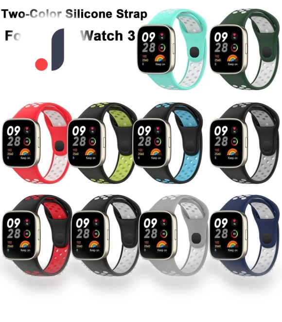 Breathable Silicone Strap Bracelet Replacement — Bands, wuhiyong