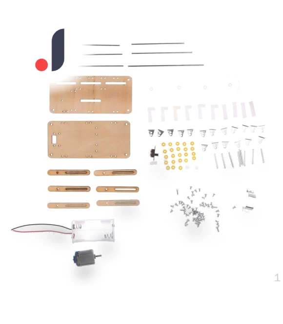 DIY Electric Robot Science Physics Student Toy — Construction Kits, Handy Hobbies