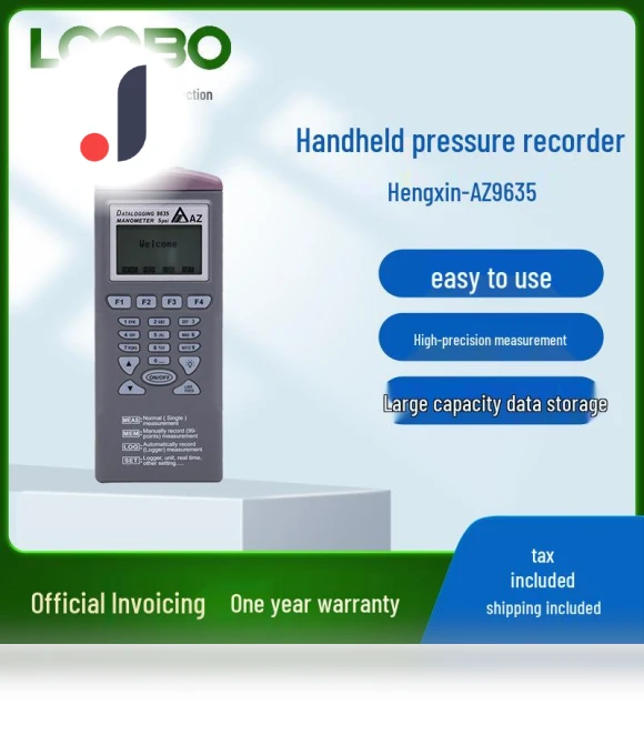 Handheld High-Precision Pressure Data Logger — Pressure & Vacuum Testers, Discount Domain