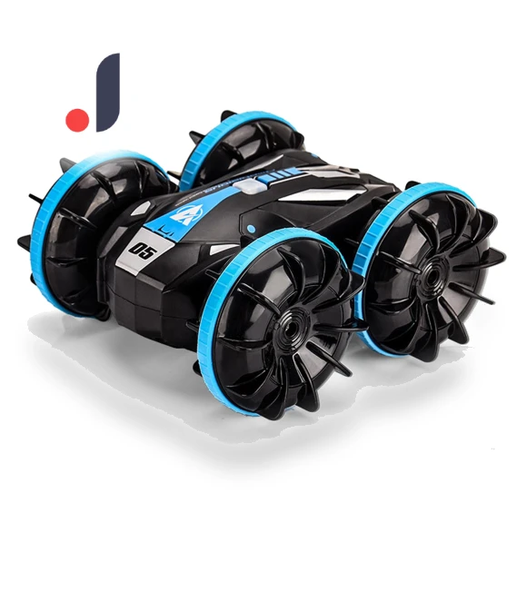 Radio-Controlled Amphibious Trick Robot — Remote Control Cars, AniWorld