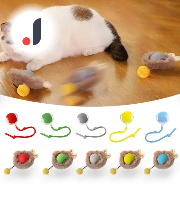 Rechargeable Electric Cat Toy Ball — Cat Playthings, wuipuen