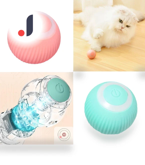 Rechargeable Smart Motion Kitten Toy Ball — Cat Playthings, Ruishengtong