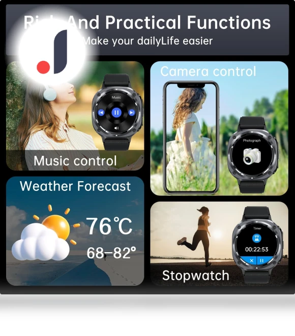 Smart Fitness Tracker Watch — Smartwatches