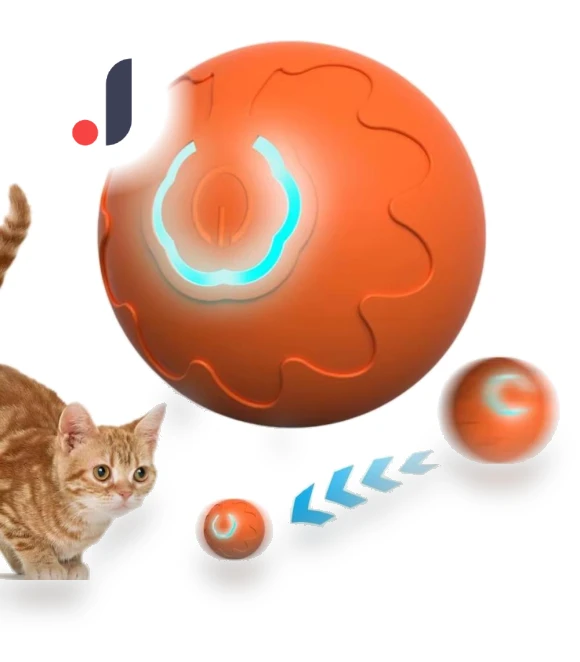 Smart Interactive Rolling Cat Ball Toy — Balls, VTanyhsh