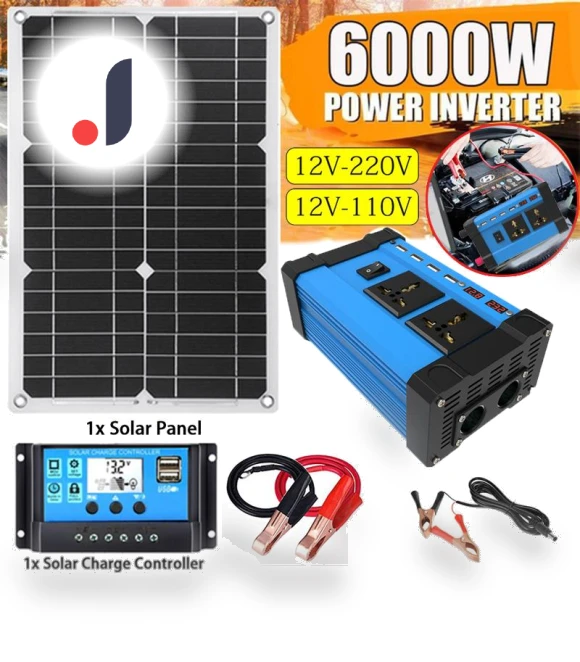 Solar Power Inverter with USB Output — Power Inverters, Fluffy