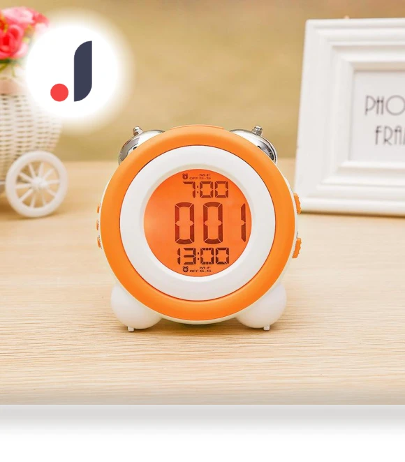 3D LED Alarm Clock — Alarm, Window glass film