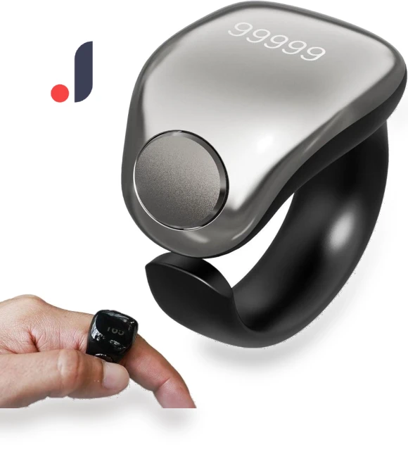 Adjustable Tasbih Counter Zikr Rings — Smart Rings, SHfanyi