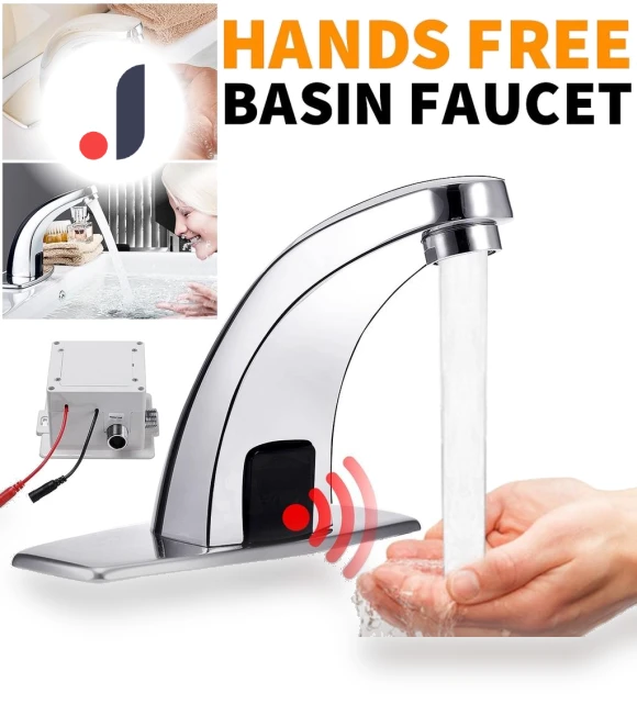 Automatic Infrared Sensor Mixer Tap for Sink — Hands-Free Faucets, The Romantics