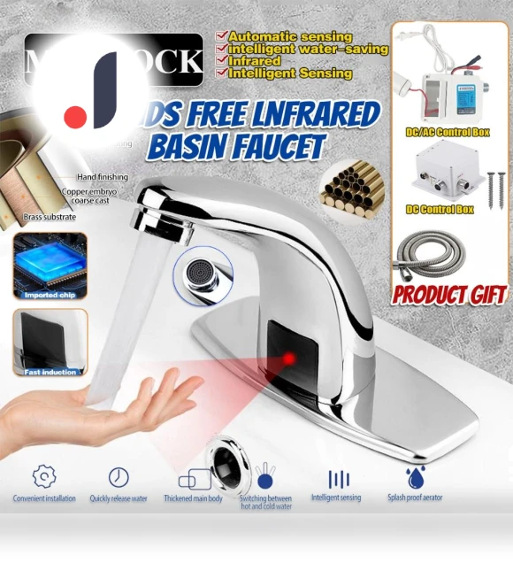 Automatic Infrared Smart Sensor Faucet — Hands-Free Faucets, The Romantics