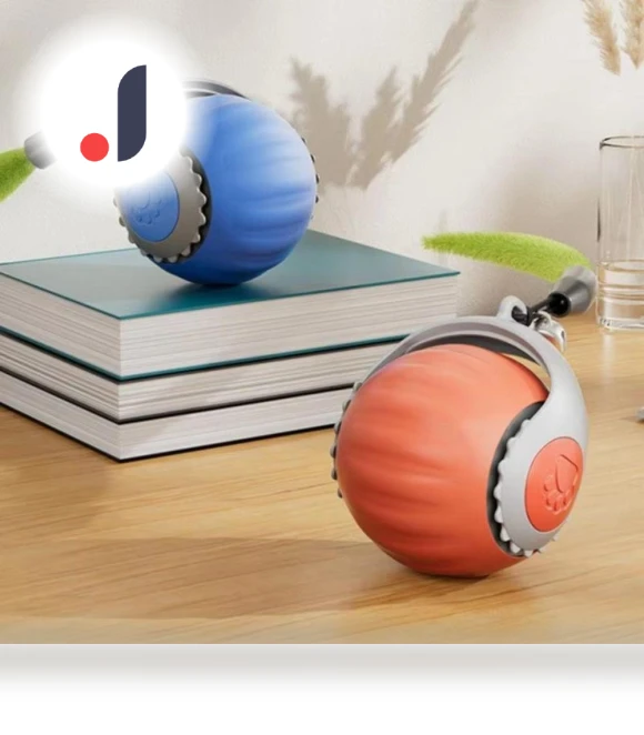 Automatic Smart Cat Toy Fast Rolling Ball — Balls, yuxuan21