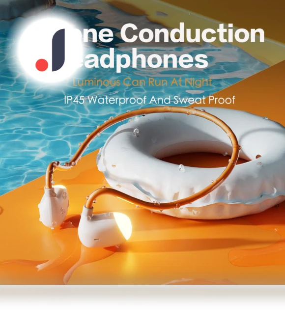 Bluetooth Bone Conduction Sports Headphones — On-Ear Headphones, MiLai Choice