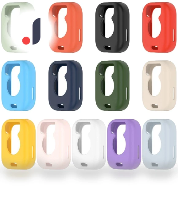 Cover Screen Protector Shell Protective Frame Soft Silicone Case — Smartwatches, Wanouqiang