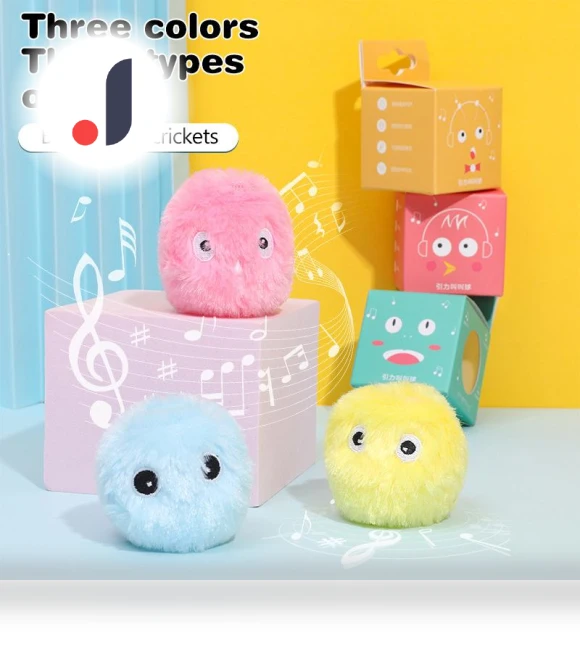 Interactive Plush Electric Ball with Catnip — Cat Playthings, JOHO - CarGear