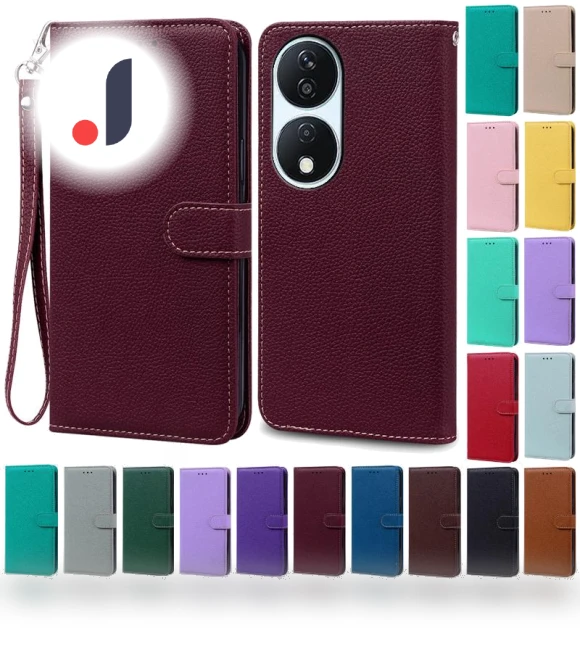 Leather Flip Wallet Case — Basic Cases, Living utensils