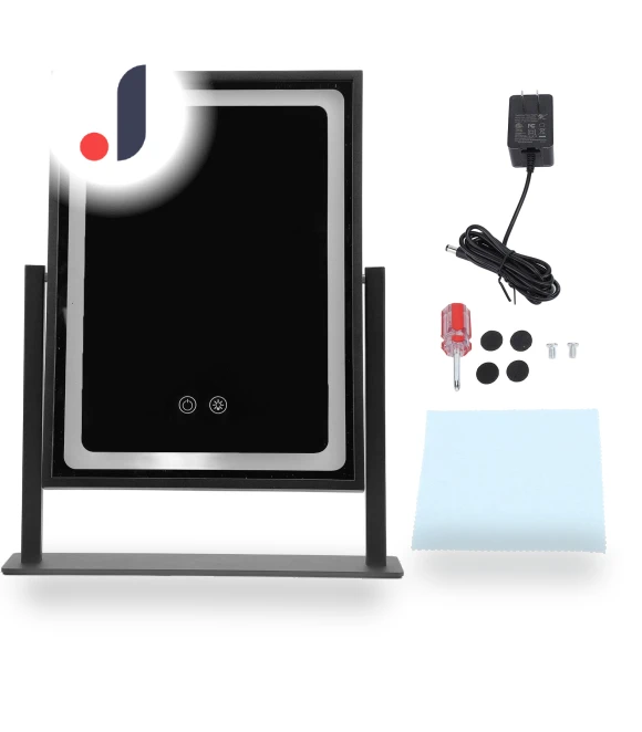 Makeup Mirror with Touch Control — Handheld, KONNWEI
