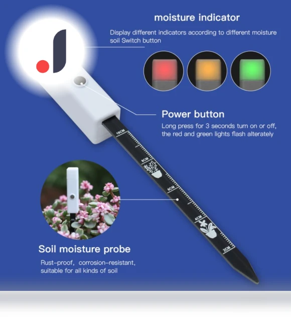 Outdoor Plants Potted Soil Moisture Meter — Moisture Detection Tools, HNyouchuang