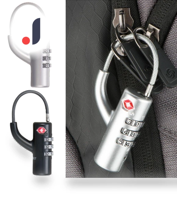 Portable Customs Code Lock — Luggage Locks, houinglin1