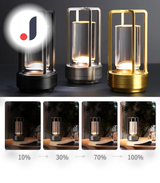 Portable Metal Desk Lamp — Study & Desk Lighting, Blackcurrant