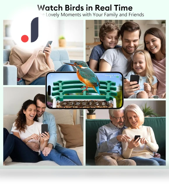Smart Bird Feeder with Camera — Outdoor & Wildlife Cameras