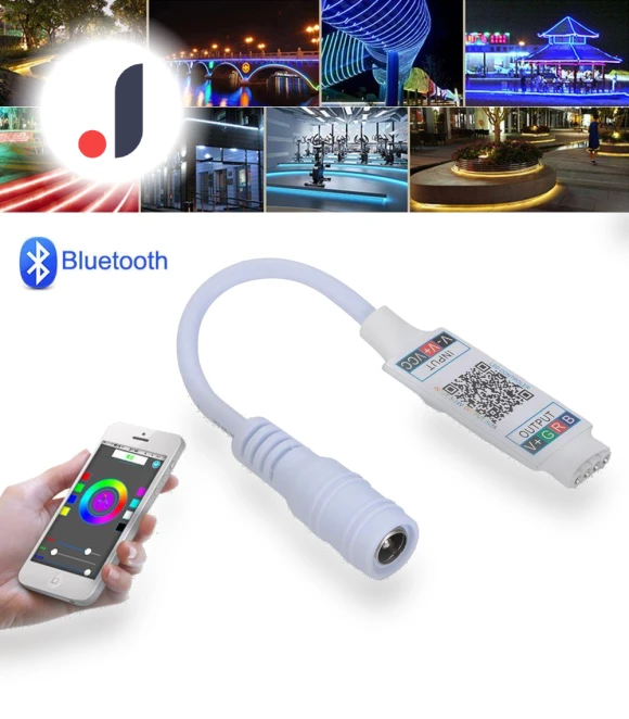 Smart Music RGB Controller Bluetooth LED Light Strip Adaptor — LED Strips, Bozuming
