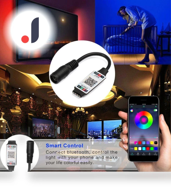 Smart RGB LED Strip Bluetooth Controller — LED Strips, yiluwhc