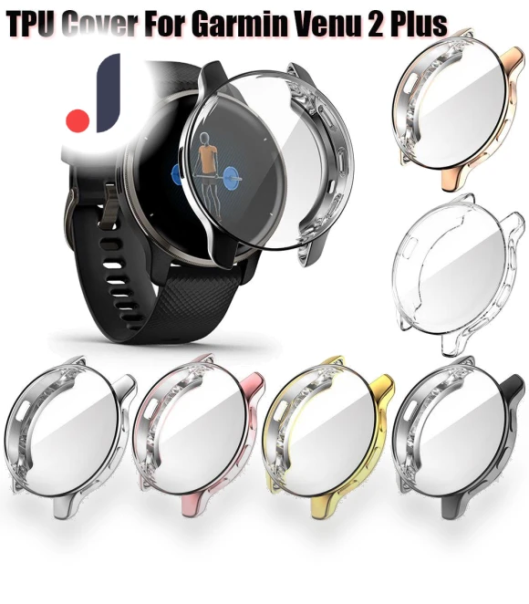 Smart Watch Shell Screen Protector Protective Plating TPU Case Cover — Screen Protectors, Qianchangfu
