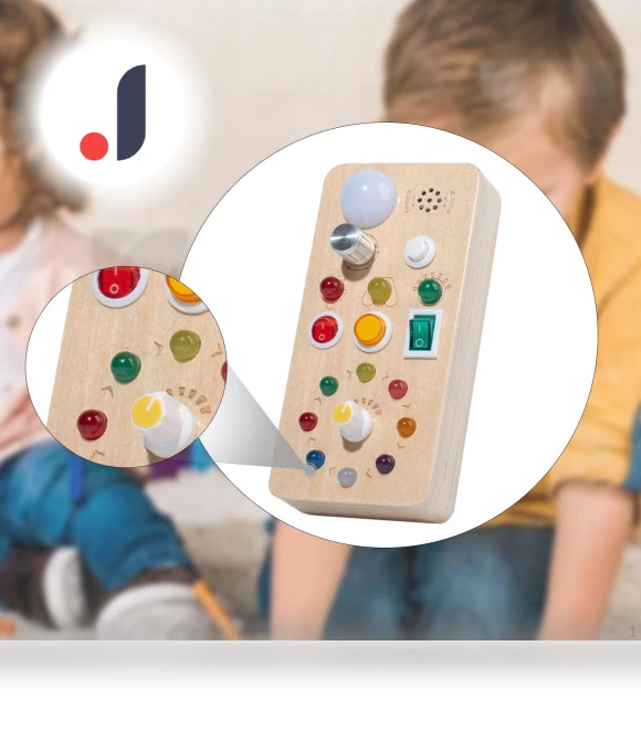 Wooden Sensory Board Toy — Infant & Early Childhood Playthings, Deals2019ing