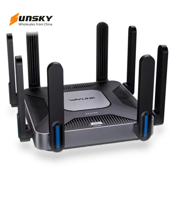 2.5G Multi Gig Port Quad Core CPU AX6000 Dual Band WiFi 6 Router — Routers, WAVLINK