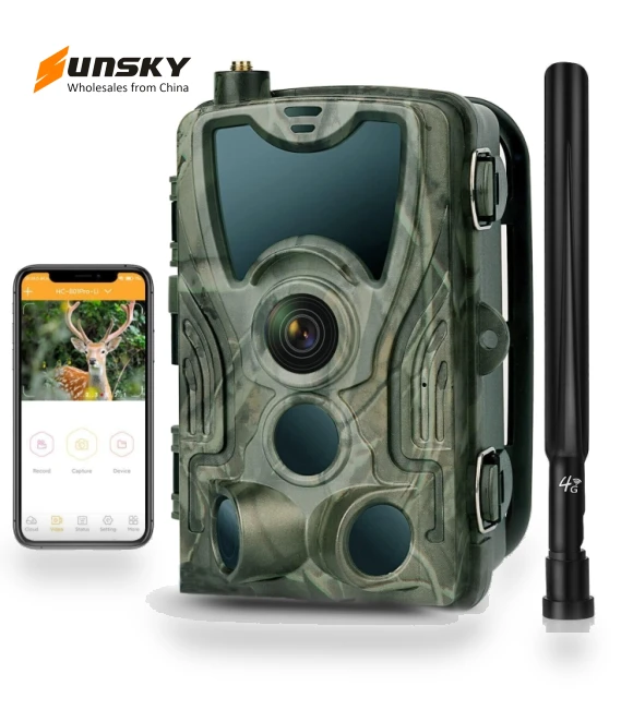 4K 4G Outdoor Hunting Camera — Outdoor & Wildlife Cameras, HC