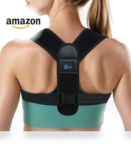 Adjustable Back Brace for Posture Support — Back Braces, GROKIE
