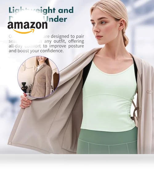 Adjustable Back Brace for Posture Support — Back Braces, GROKIE