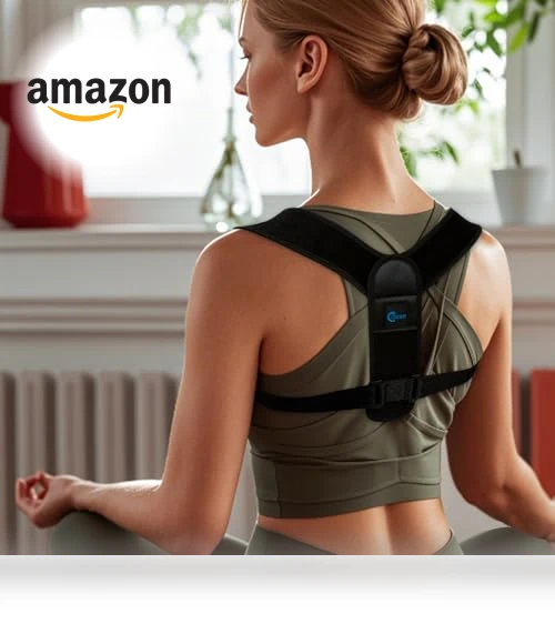 Adjustable Back Brace for Posture Support — Back Braces, GROKIE
