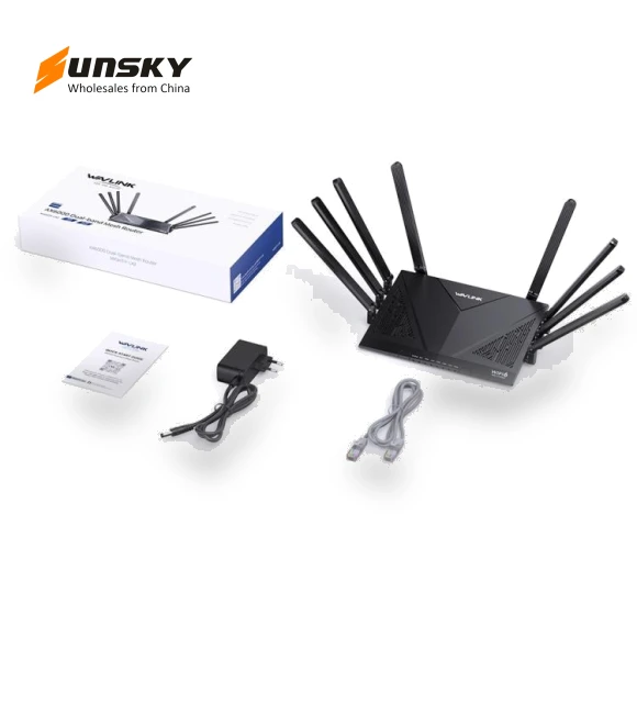 High Speed Dual Band MESH AX6000 WiFi 6 Router — Routers, WAVLINK