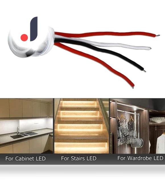 LED Strip Bed Closet Light Touch Switch Sensor with Stepless Dimmer Control — LED Strips, ubezhn