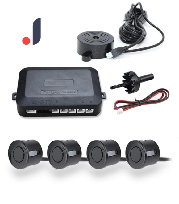 Reverse Radar Sound 12V Car Parking Sensor Kit — Car Accessories & Gadgets, SZlinweiyue