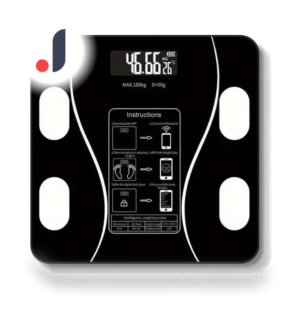 Smart Body Fat Scale — Body Composition Analysis, DC-HOME Textile