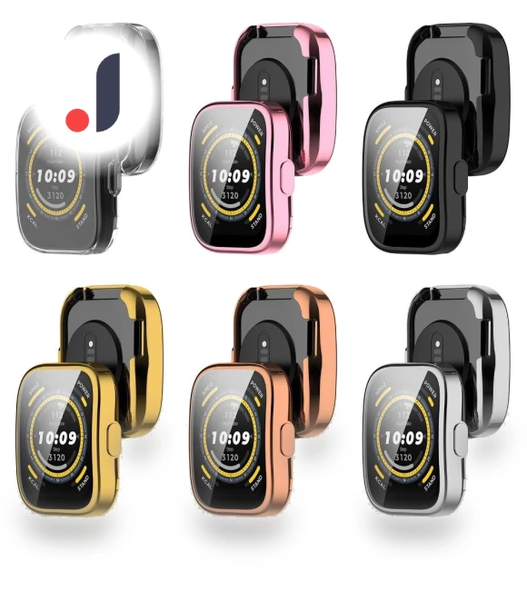 Smart TPU Full Coverage Case with Screen Protector — Fitness Bands, Bomu