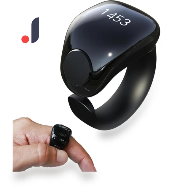 Tasbih Counter Zikr Rings — Smart Rings, CDganmo