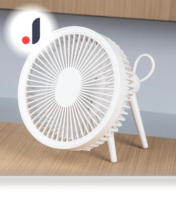 USB Desktop Fan with Night Light — Portable Cooling Solutions, Hobbies mall