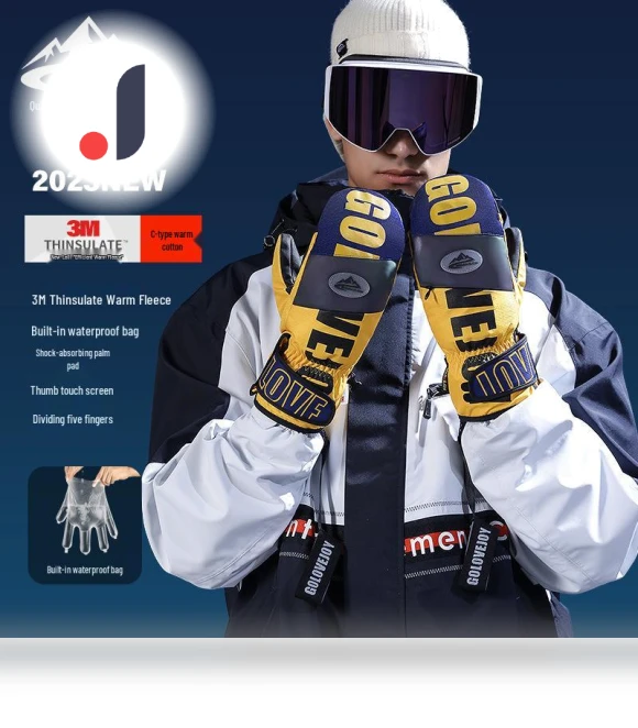 Winter Ski Gloves — Gloves & Mittens, Millioner