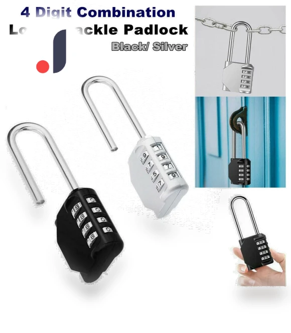 4 Digit Password Code Cabinet For Luggage Combination Smart Lock — Luggage Locks, Haixuelec