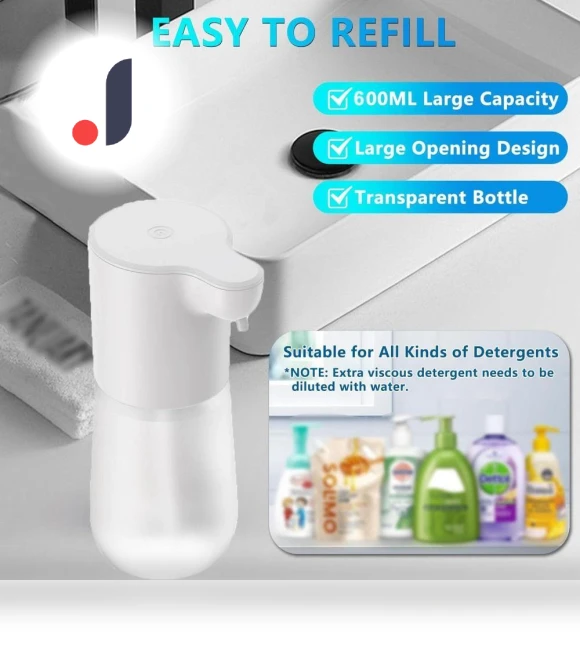 Automatic Induction Foam Dispenser — Smart-Touch Kitchen Faucets, Biaoxing Water