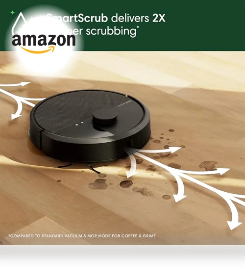 Combo Robot Vacuum & Mop with AutoWash Dock — Smart Cleaning Robots, iRobot