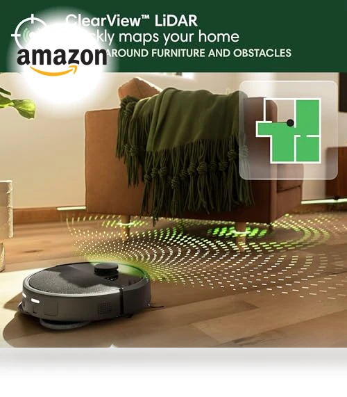 Combo Robot Vacuum & Mop with AutoWash Dock — Smart Cleaning Robots, iRobot