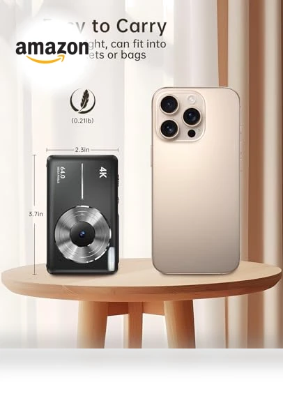 Digital Camera — Compact Digital Cameras, FLATIC