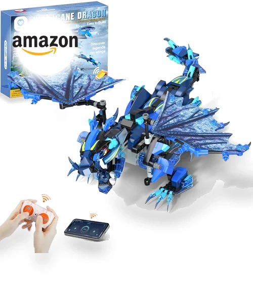 Dragon Building Kit with Remote Control — Construction Kits, Sillbird