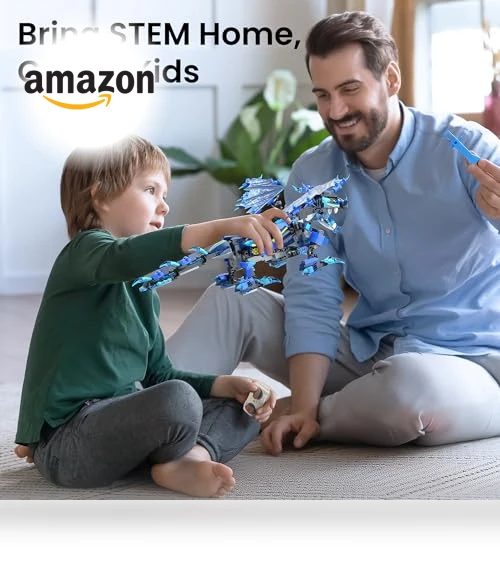 Dragon Building Kit with Remote Control — Construction Kits, Sillbird